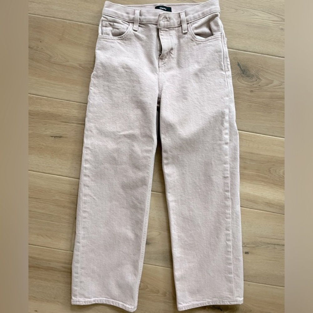 Theory women’s dusty rose/pink denim size 24